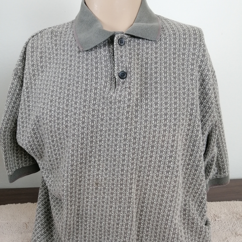 Robert Stock Green Polo Rugby Short Sleeve Shirt